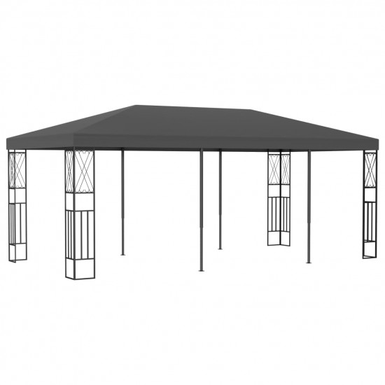 Altánok antracitový 3x6 m látkový