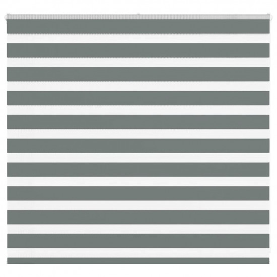 Zebra roleta tmavošedá 160x100 cm šírka látky 155,9cm polyester