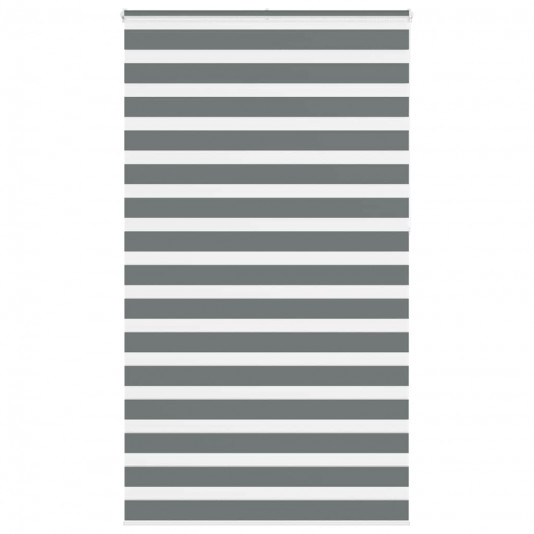 Zebra roleta tmavošedá 125x230 cm šírka látky 120,9cm polyester