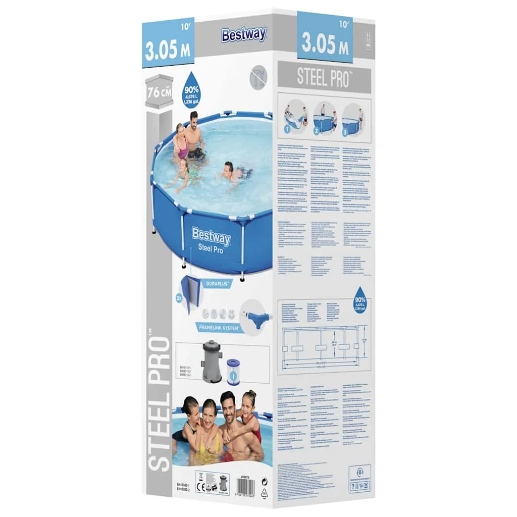 Bestway Steel Pro Bazén 305x76 cm