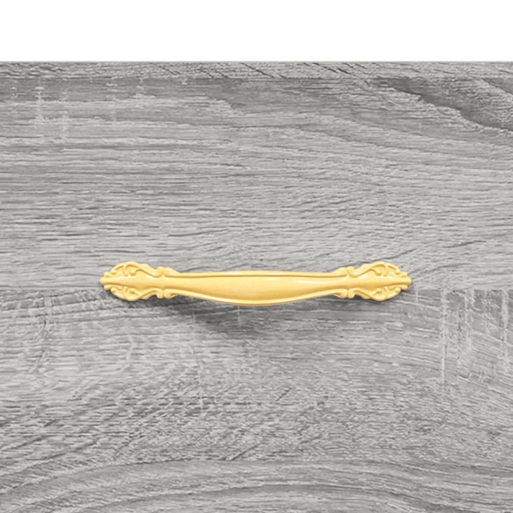 Vysoká skrinka sivý dub sonoma 69,5x34x180 cm spracované drevo