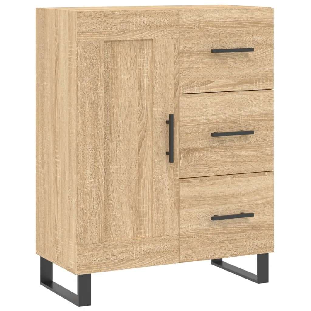 Vysoká skrinka dub sonoma 69,5x34x180 cm spracované drevo