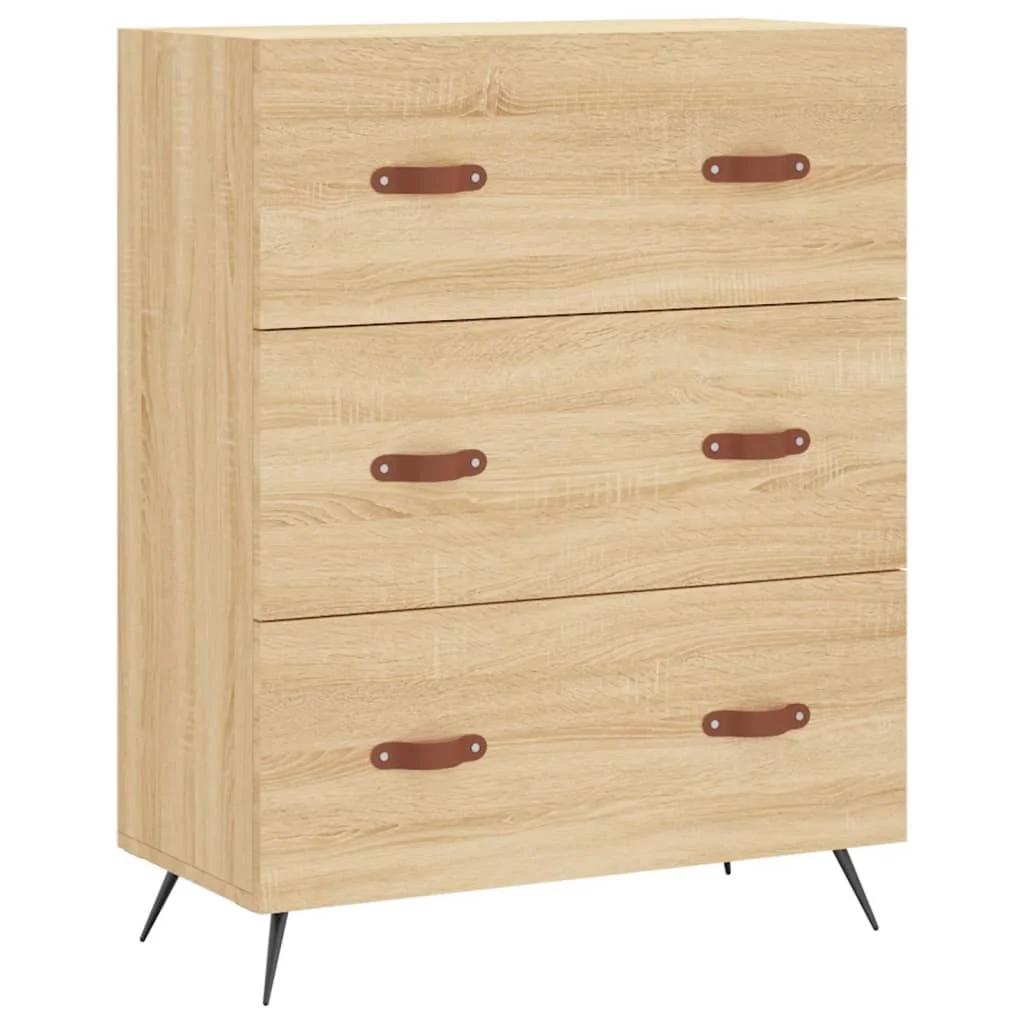 Vysoká skrinka dub sonoma 69,5x34x180 cm spracované drevo