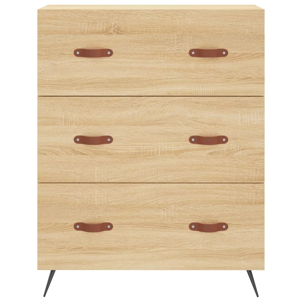 Vysoká skrinka dub sonoma 69,5x34x180 cm spracované drevo