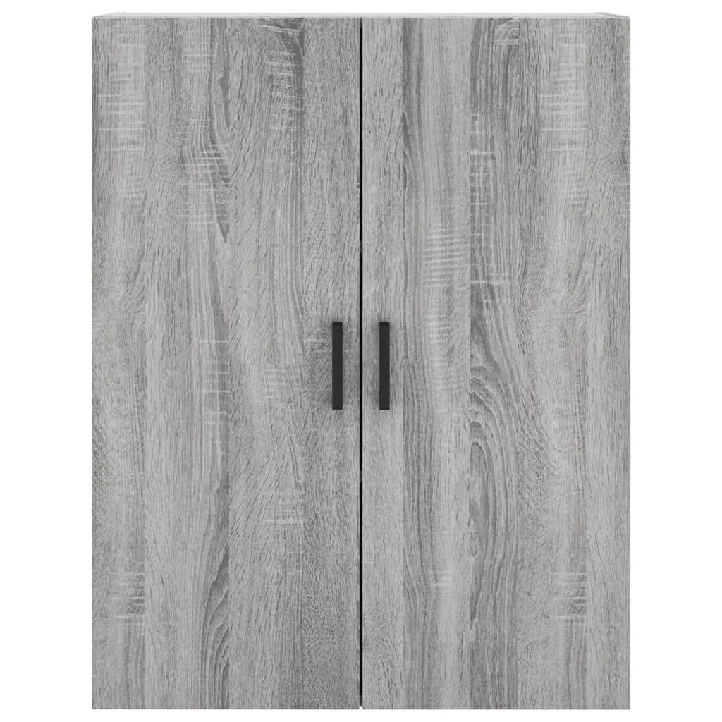 Vysoká skrinka sivý dub sonoma 69,5x34x180 cm spracované drevo