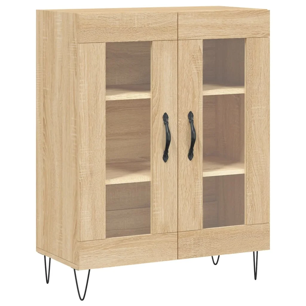 Vysoká skrinka dub sonoma 69,5x34x180 cm spracované drevo