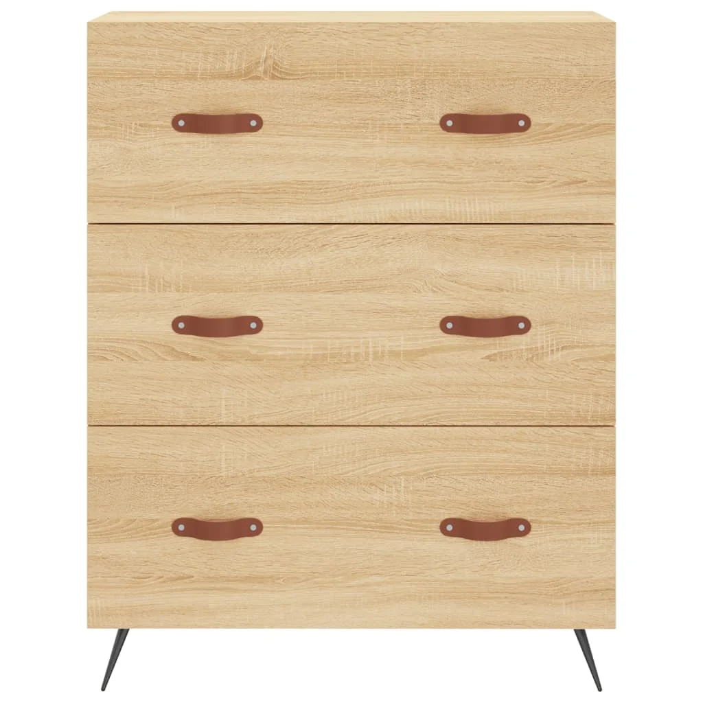 Vysoká skrinka dub sonoma 69,5x34x180 cm spracované drevo