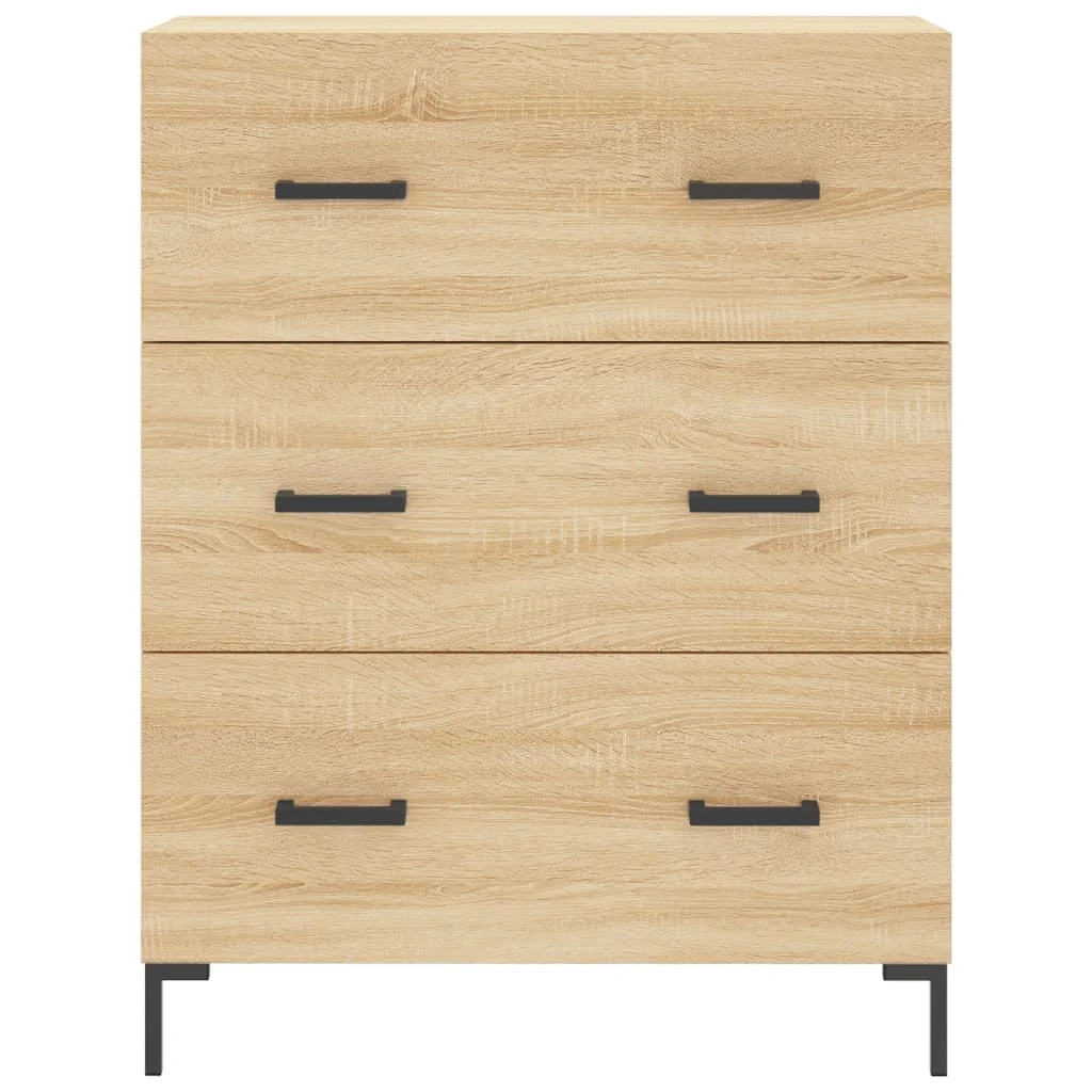Vysoká skrinka dub sonoma 69,5x34x180 cm spracované drevo