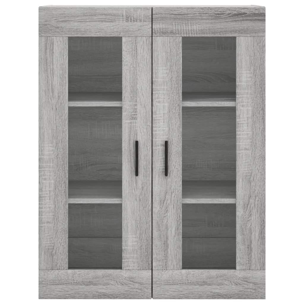 Vysoká skrinka sivý dub sonoma 69,5x34x180 cm spracované drevo