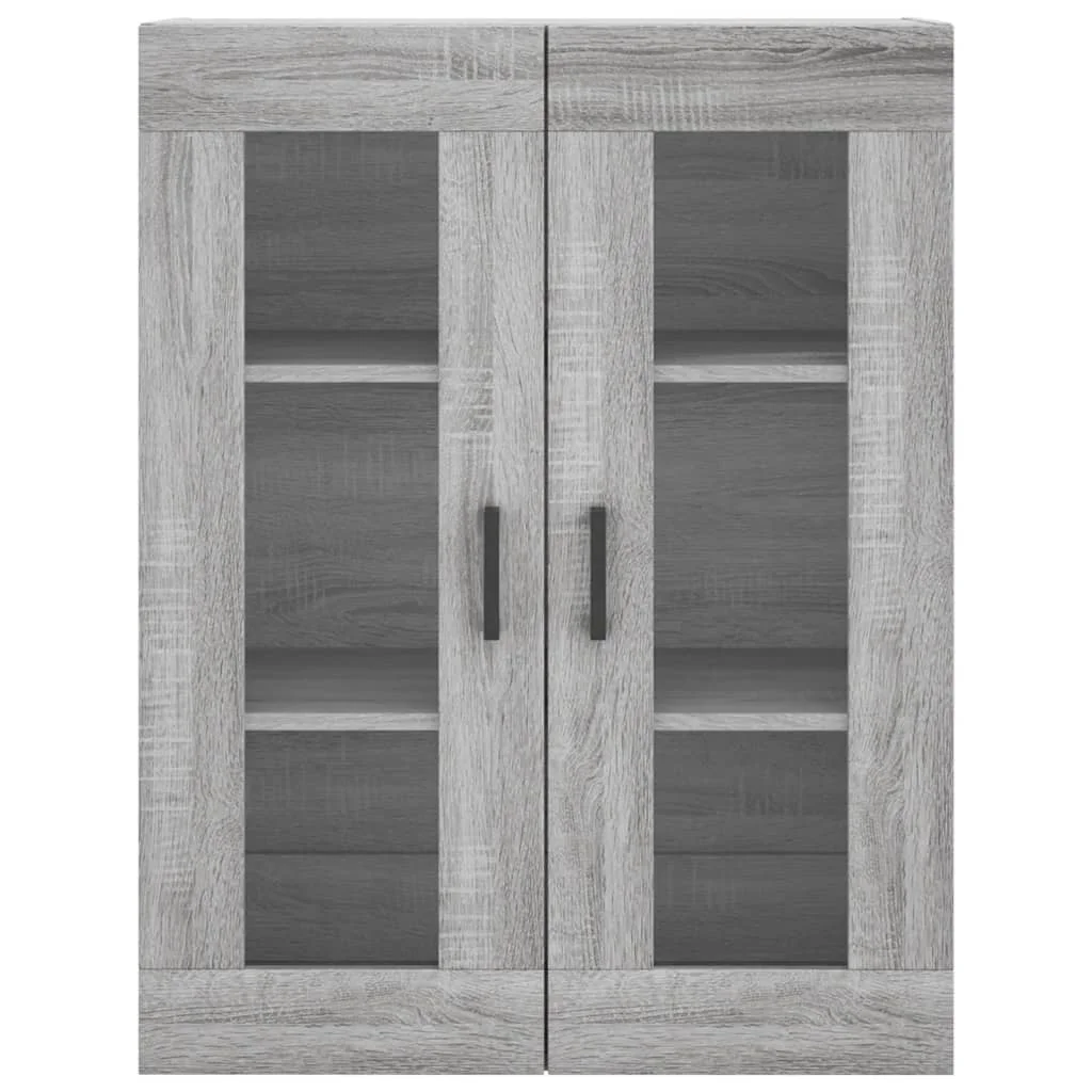 Vysoká skrinka sivý dub sonoma 69,5x34x180 cm spracované drevo