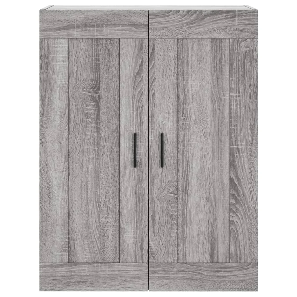 Vysoká skrinka sivý dub sonoma 69,5x34x180 cm spracované drevo