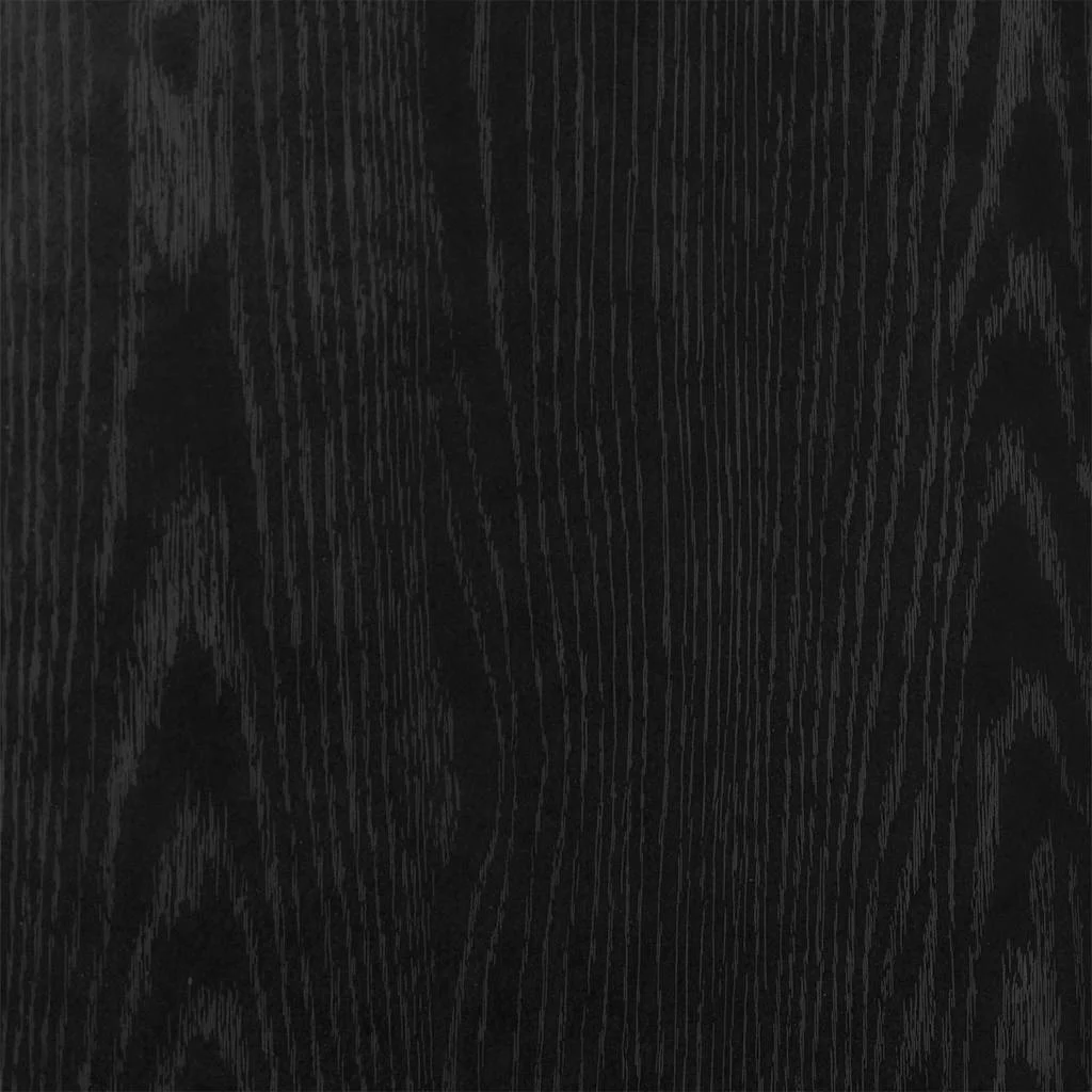 Highboard 2 pcs Čierny dub Konštrukčné drevo a sklo