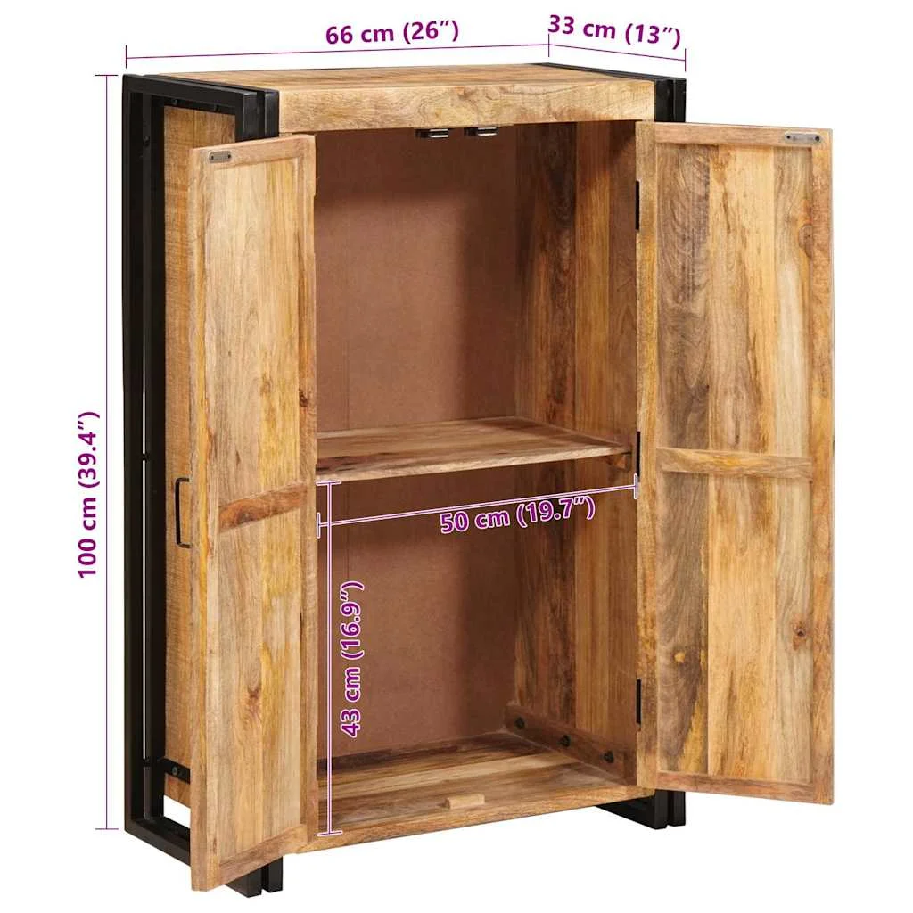 Vysoká skrinka so dverami