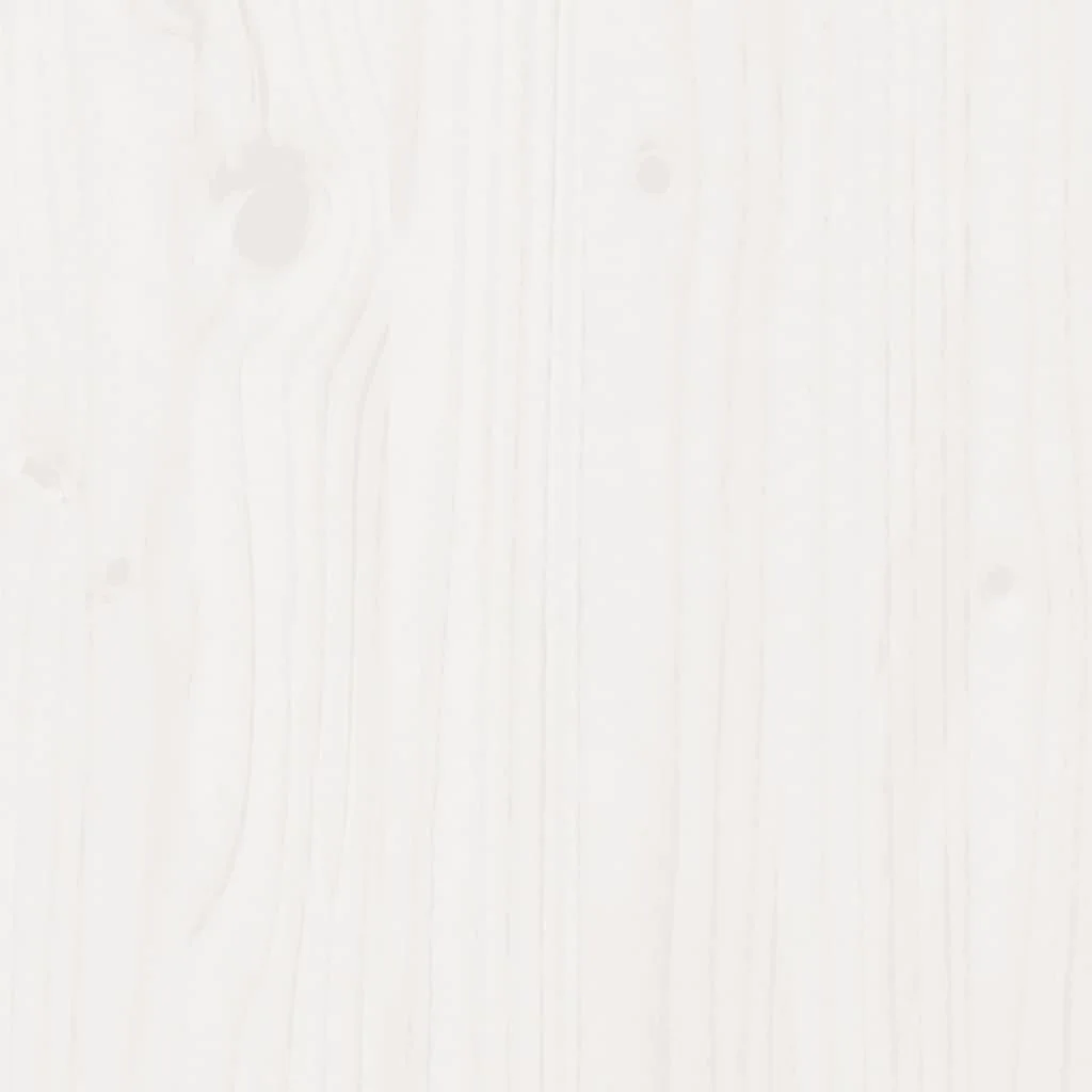 Bočná skrinka biela 60x36x84 cm borovicový masív