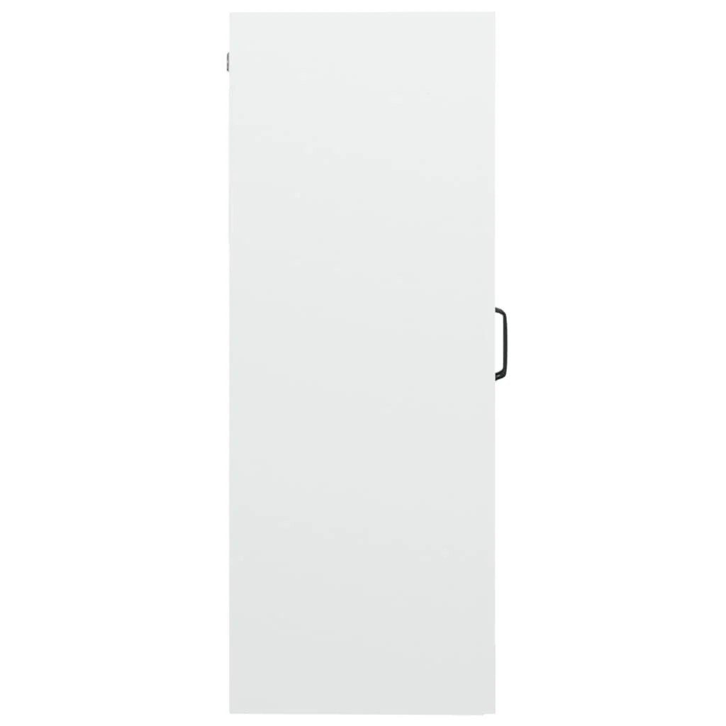 Závesná nástenná skrinka biela 69,5x34x90 cm
