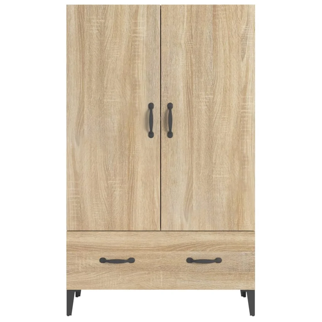 Vysoká skrinka dub sonoma 70x31x115 cm spracované drevo