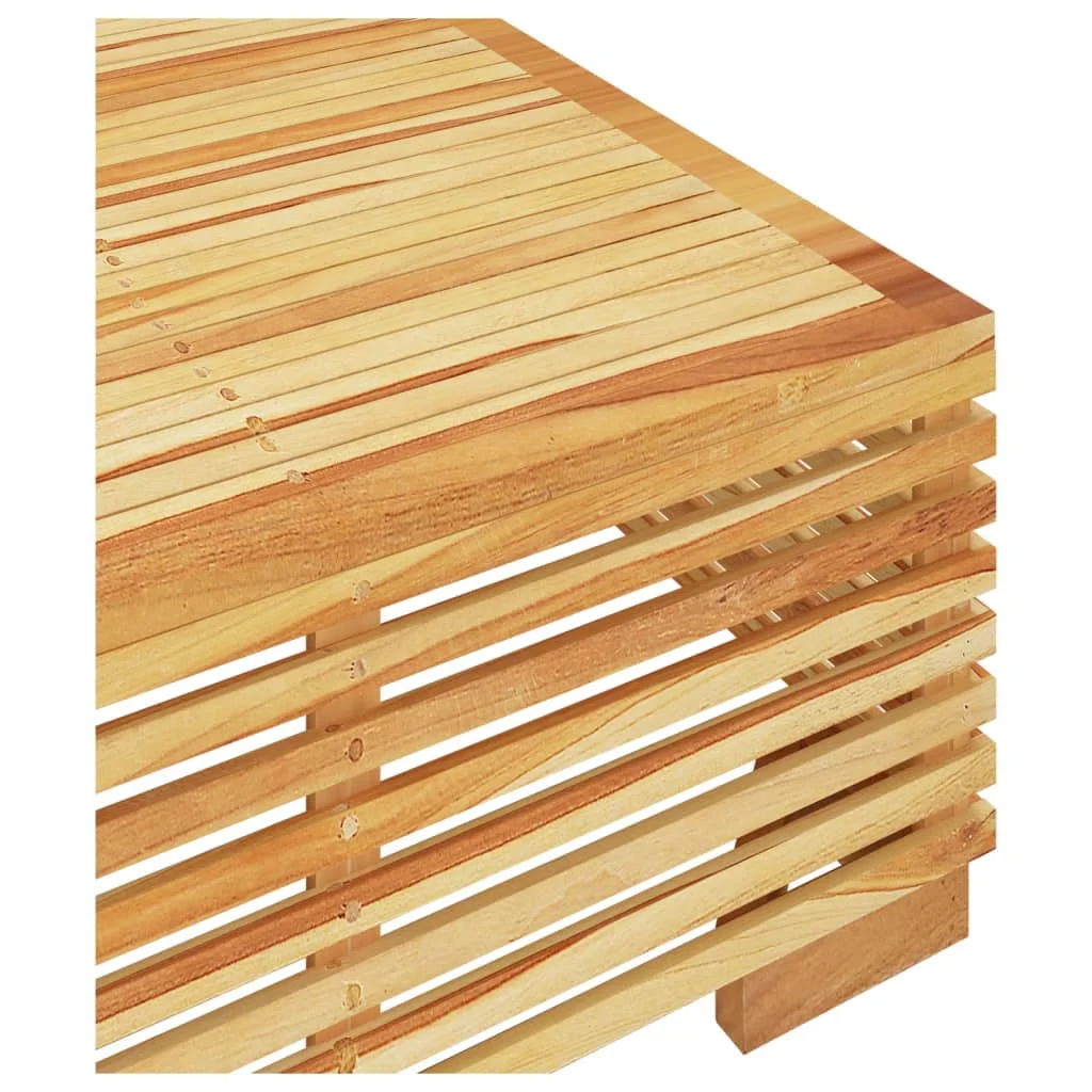 Záhradný konferenčný stolík 69,5x69,5x31 cm masívne teak