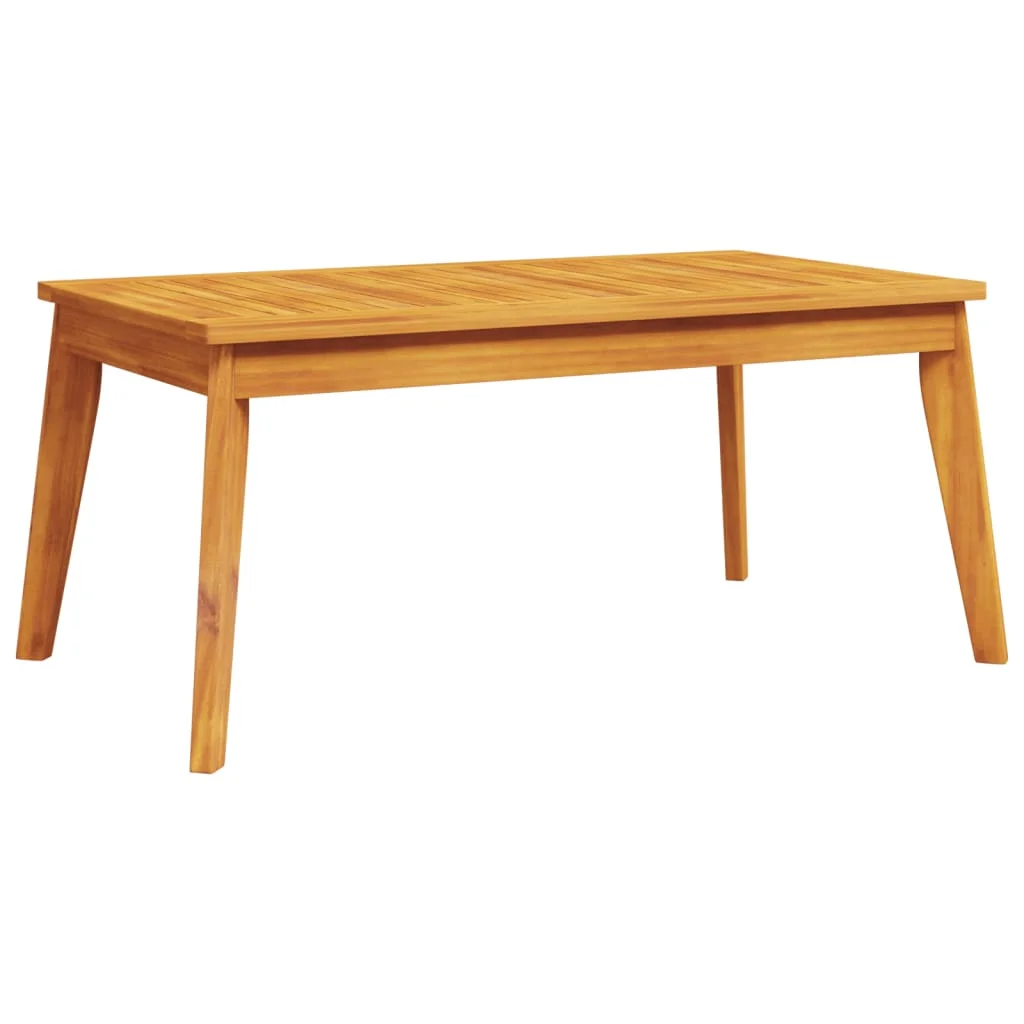 Záhradný jedálenský stôl 100x55x45 cm, akáciový masív