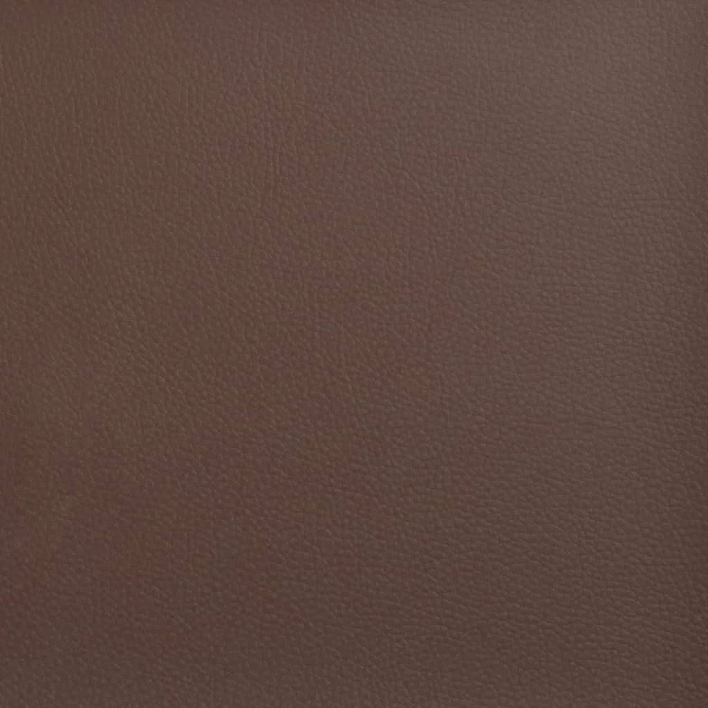 Dekoratívne vankúše 2 ks hnedé 40x40 cm umelá koža