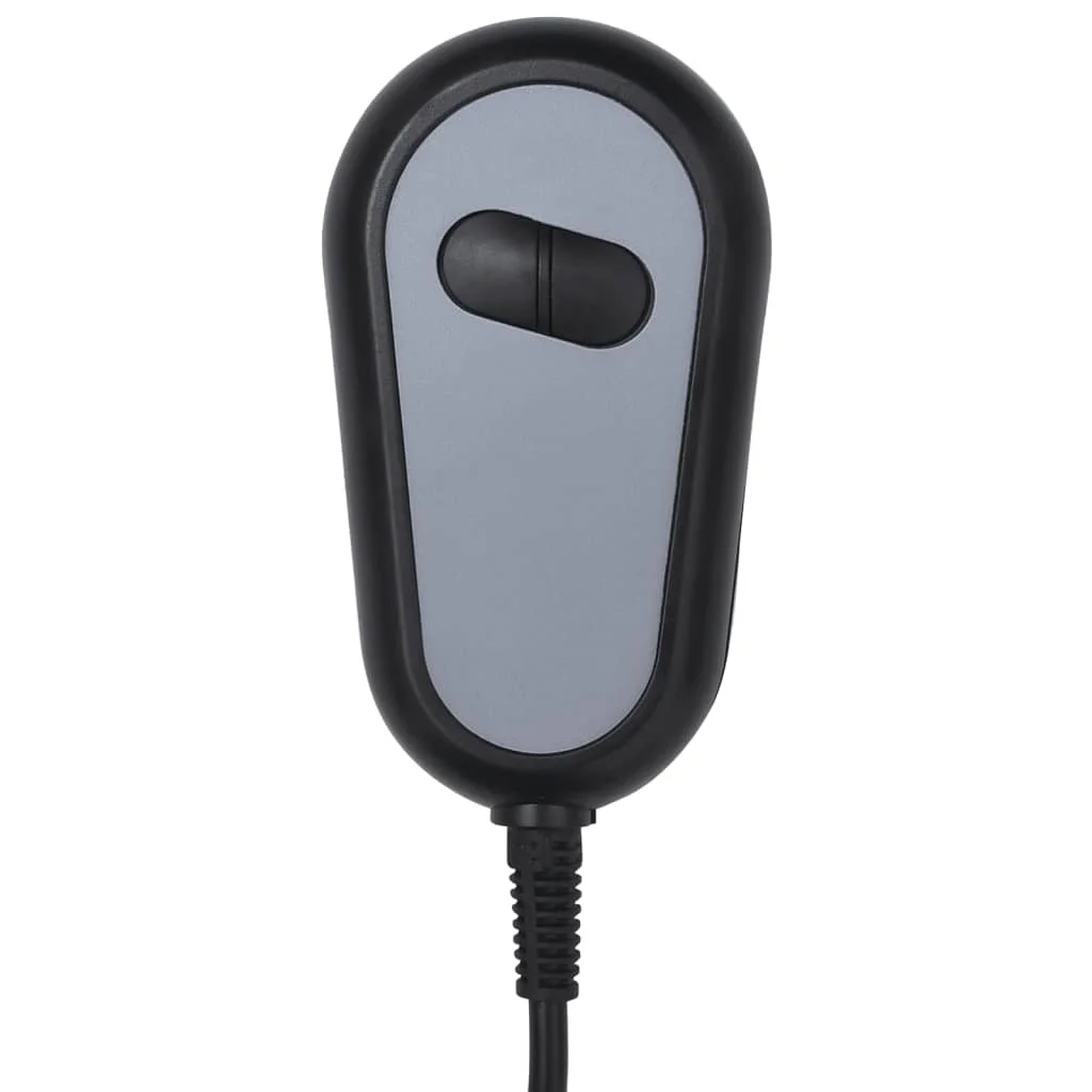 Elektrické masážne kreslo tmavosivé látkové