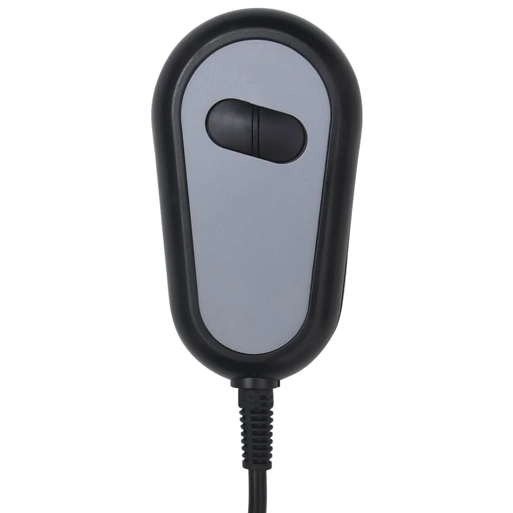 Elektrické masážne kreslo čierne látkové