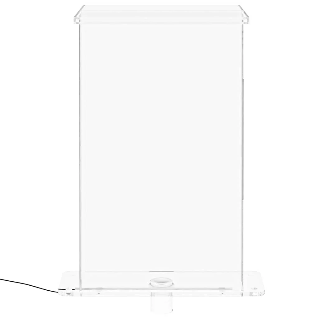 Bazénová fontána s RGB LED diódami akrylová 51 cm