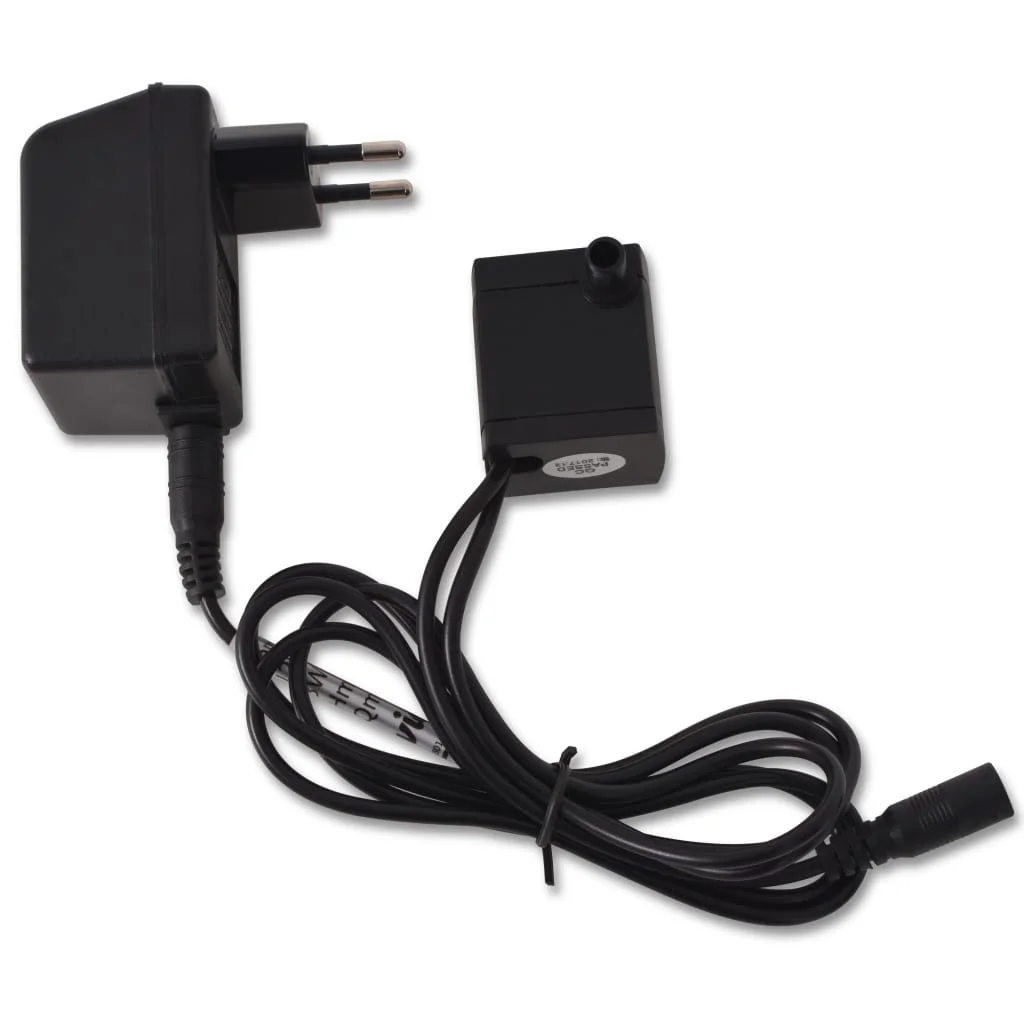 Interiérová fontána s LED svetlom, polyresin