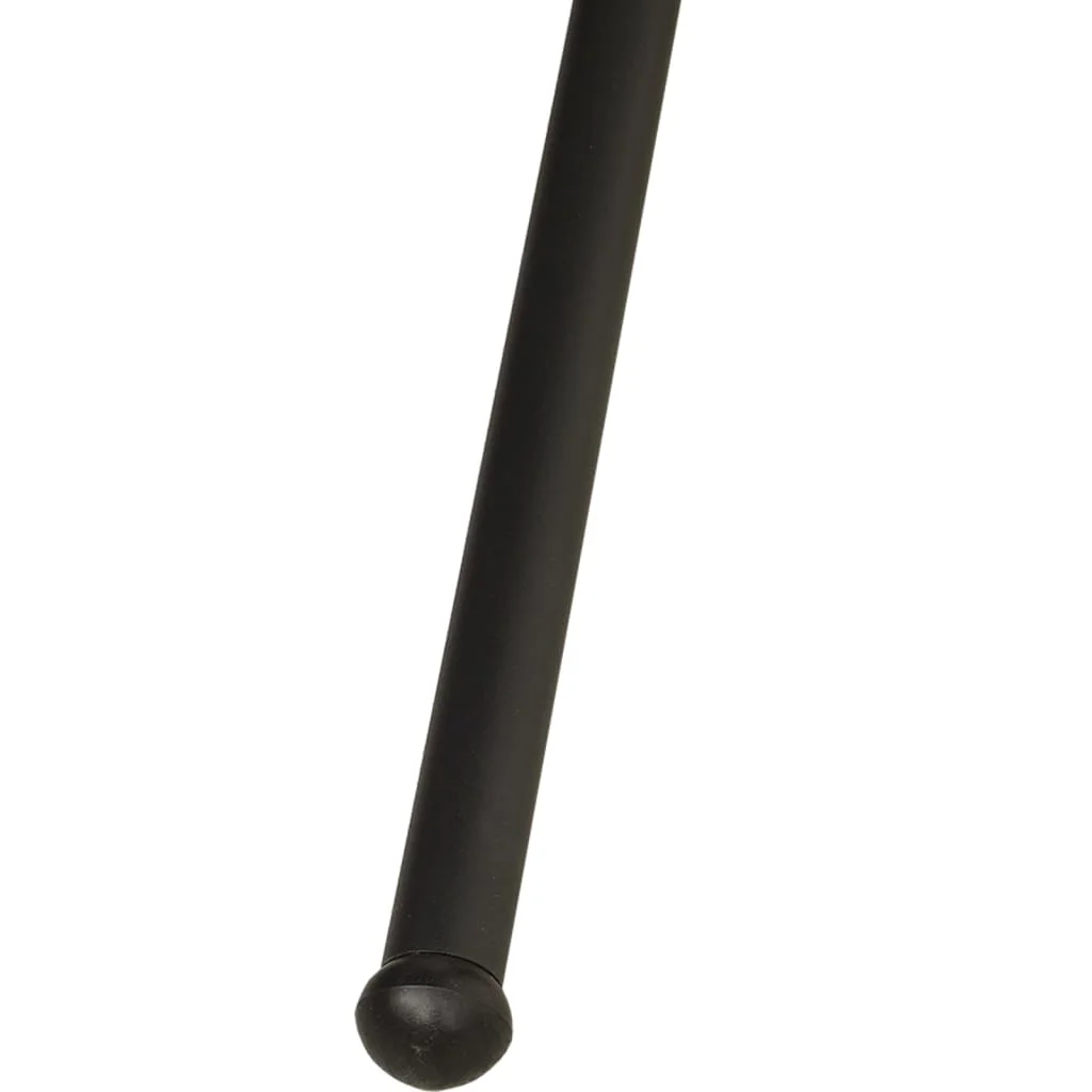 Záhradná hojdacia stolička s poduškou tmavosivá látka a oceľ