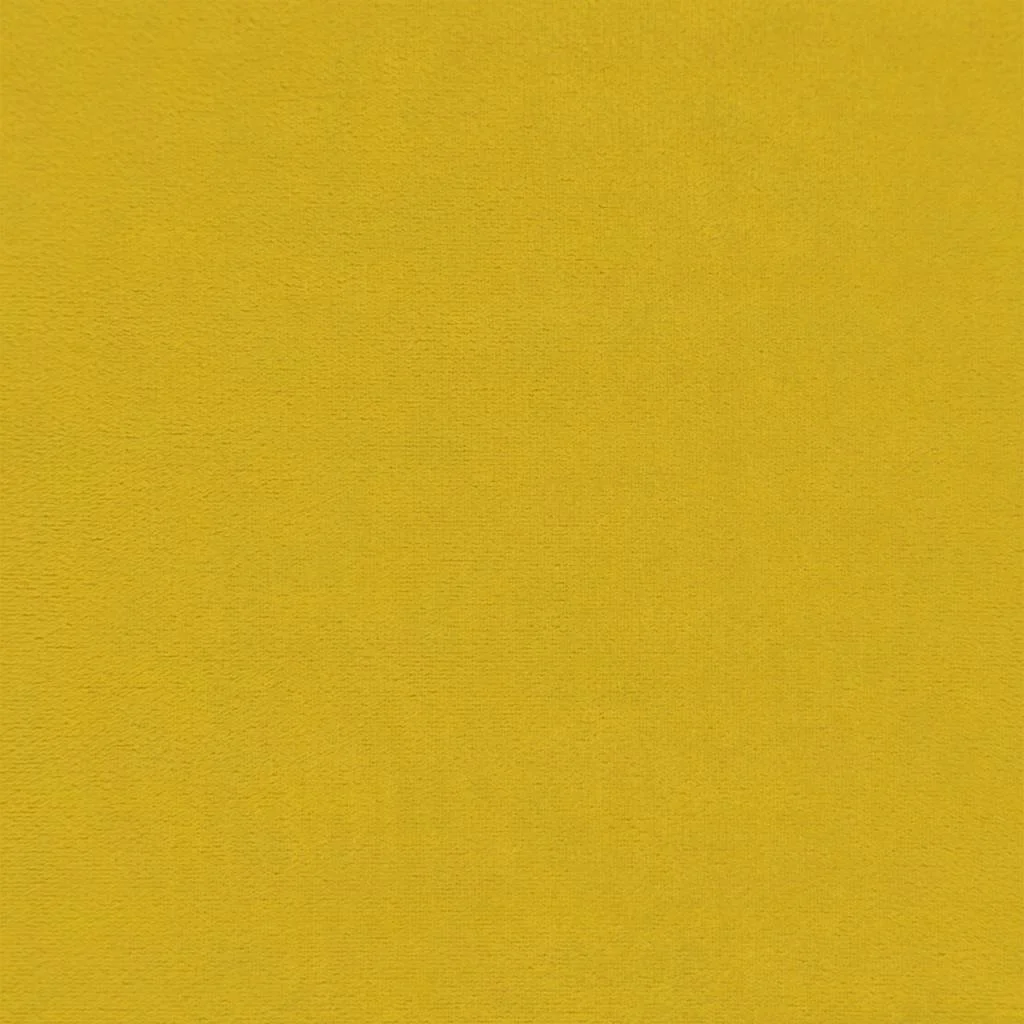 Otočná kancelárska stolička žltá zamatová