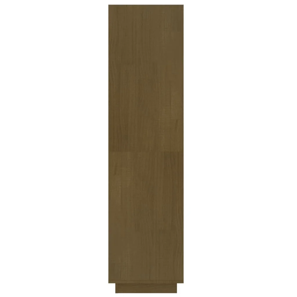 Knižnica/deliaca stena medovo-hnedá 60x35x135cm borovicové drevo