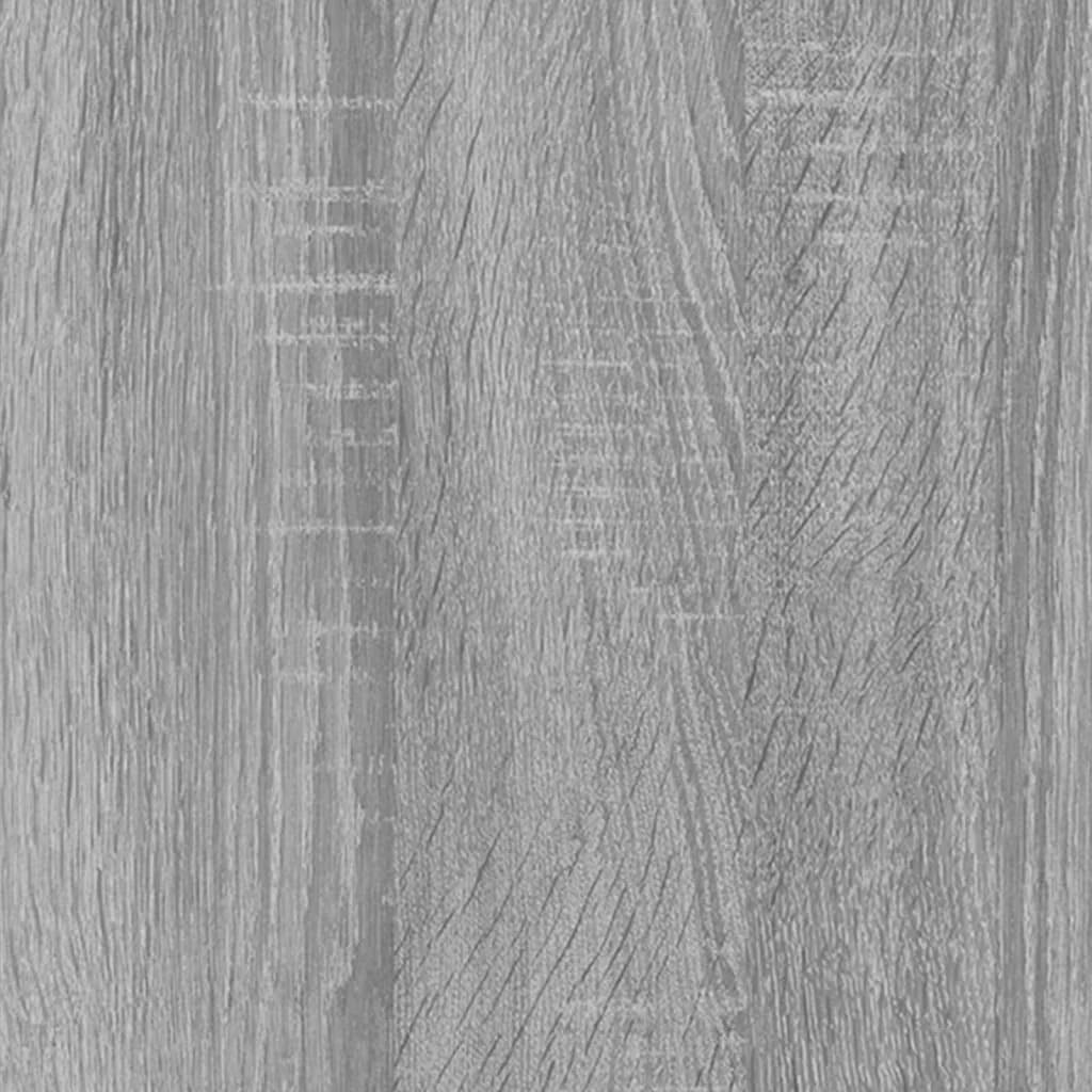 Knižnica sivý dub sonoma 60x33x70,5 cm spracované drevo a oceľ