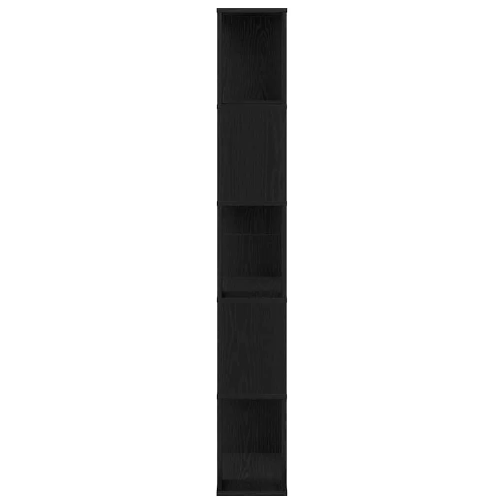 Knižnica Čierny dub 45 x 23,5 x 162,5 cm