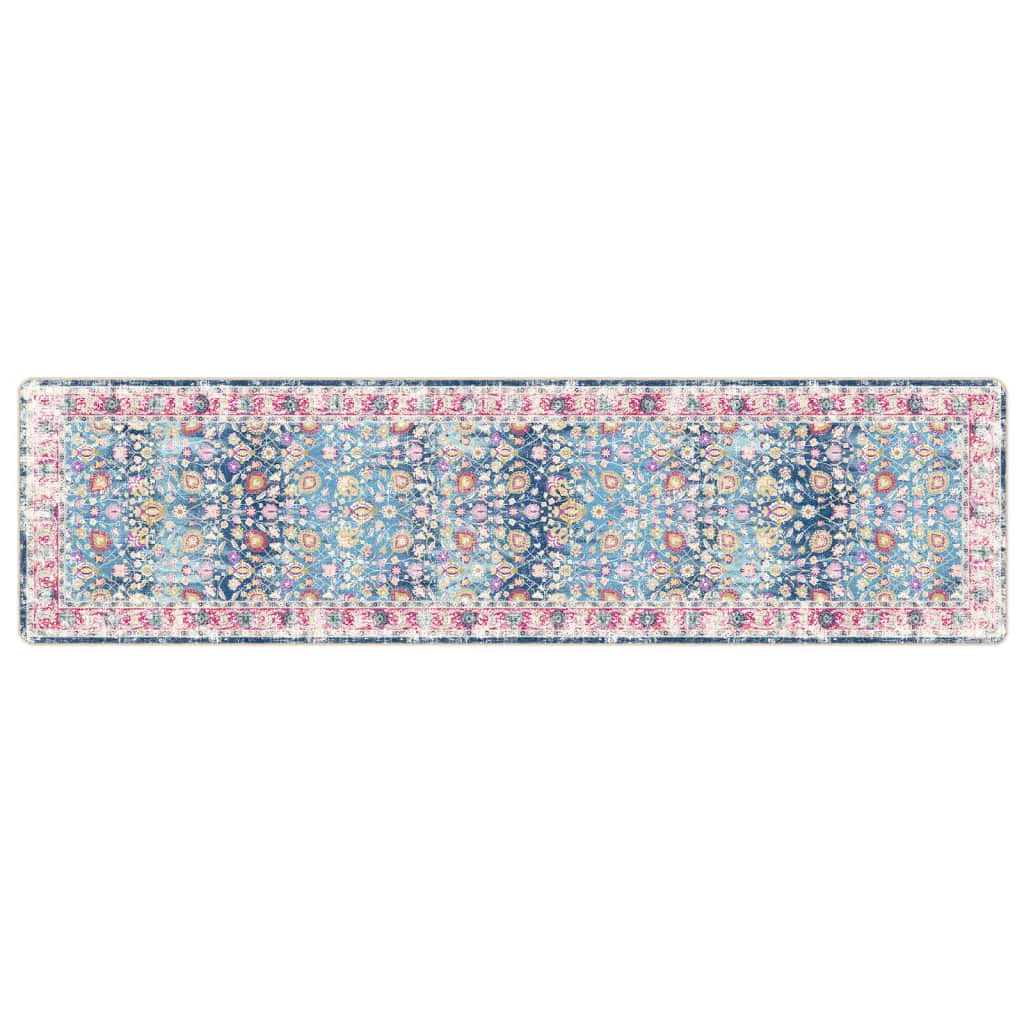 Prateľný koberec viacfarebný 80x300 cm protišmykový