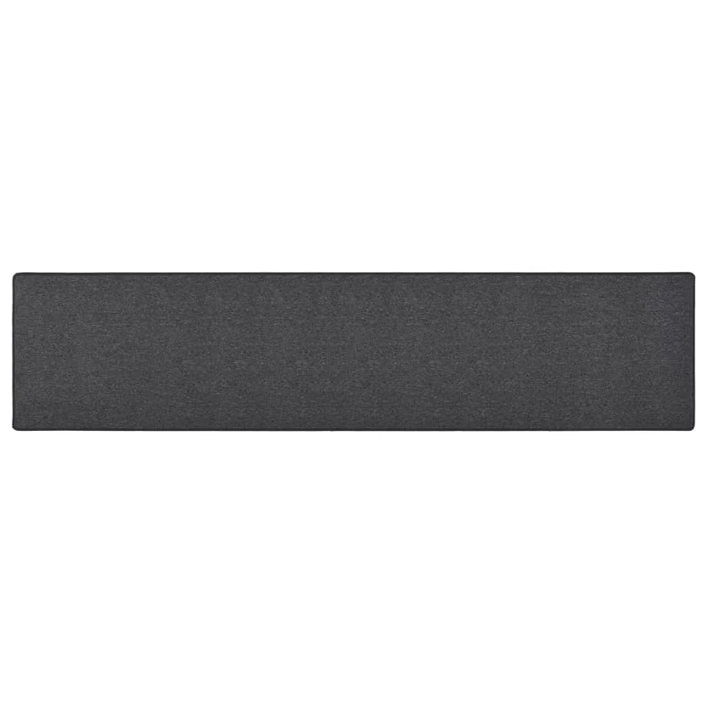 Kobercový behúň antracitový 50x250 cm