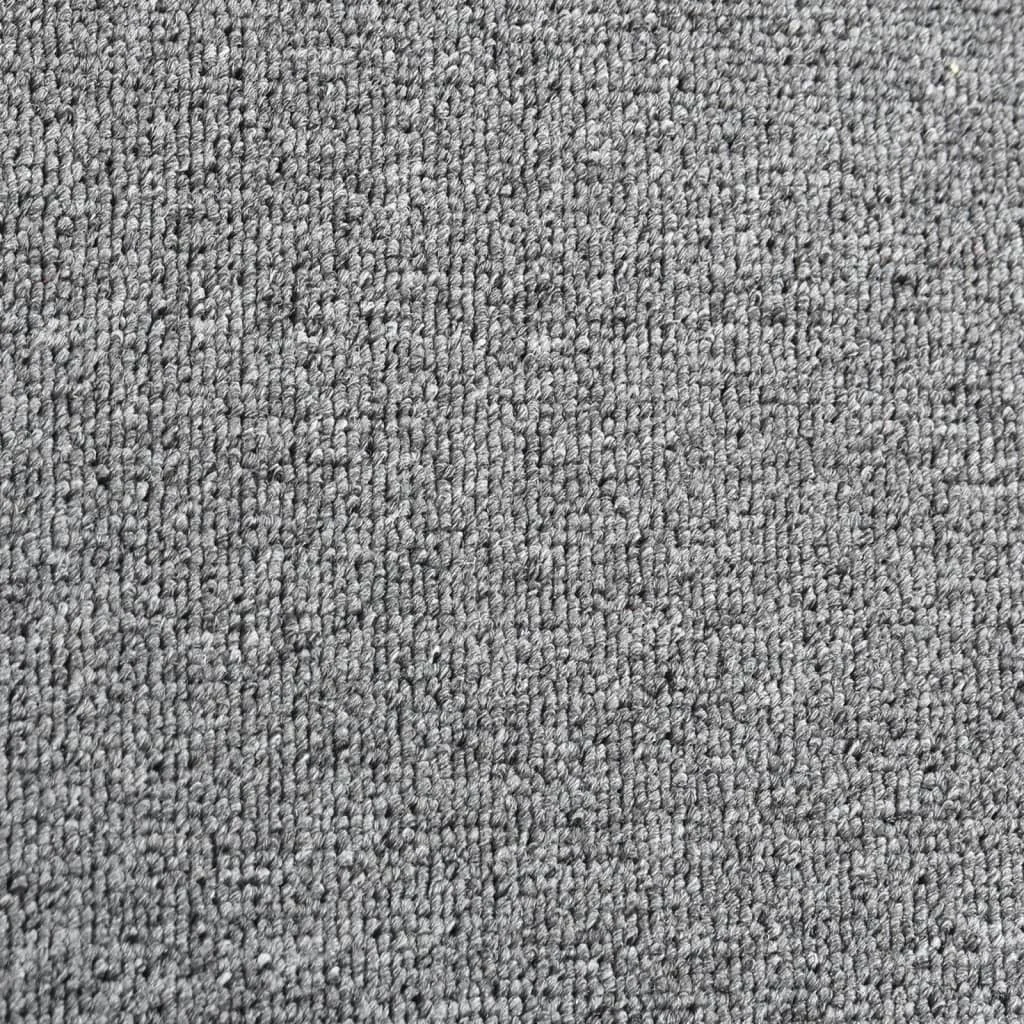 Kobercový behúň tmavosivý 80x400 cm