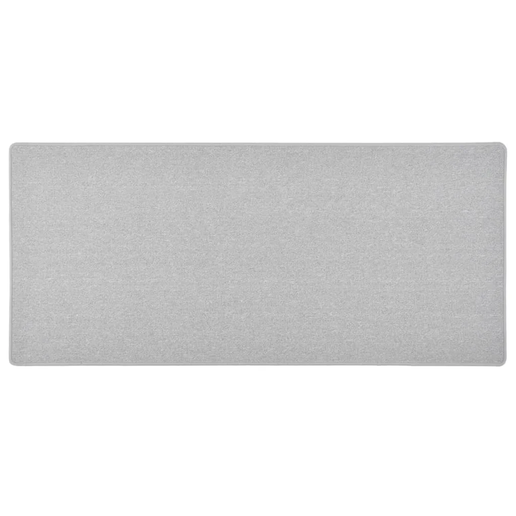 Kobercový behúň svetlosivý 50x100 cm