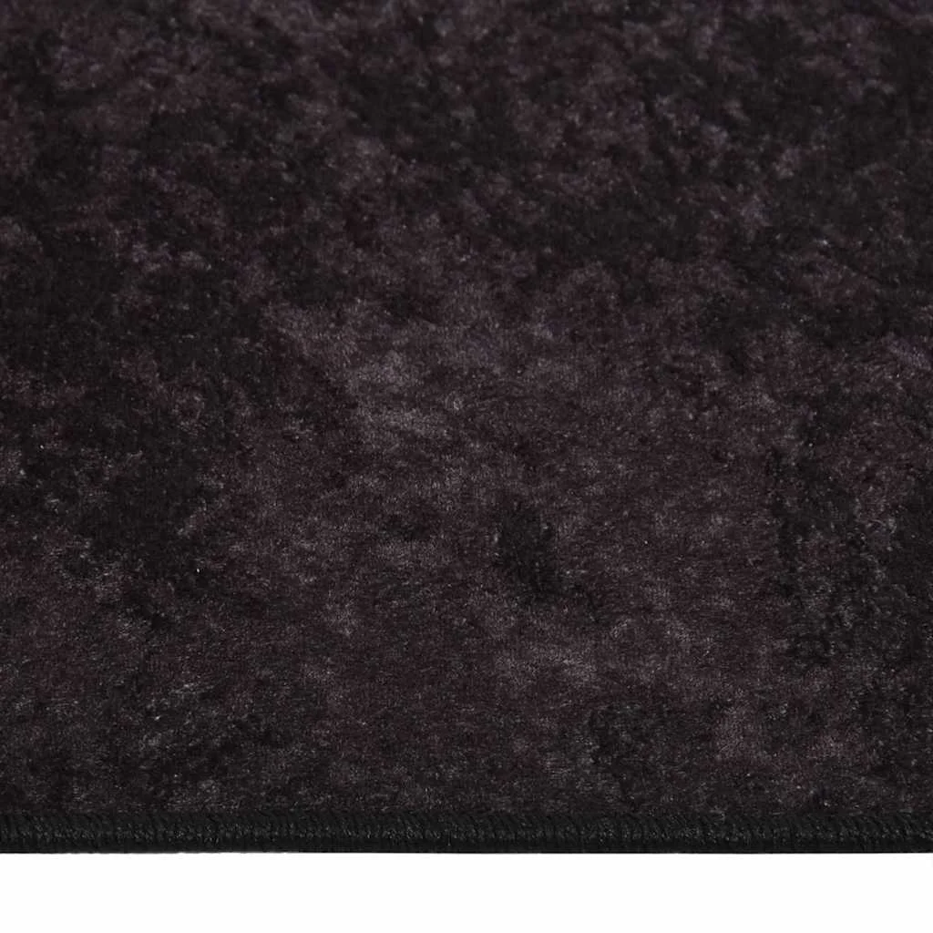 Prateľný koberec 80x150 cm antracitový protišmykový