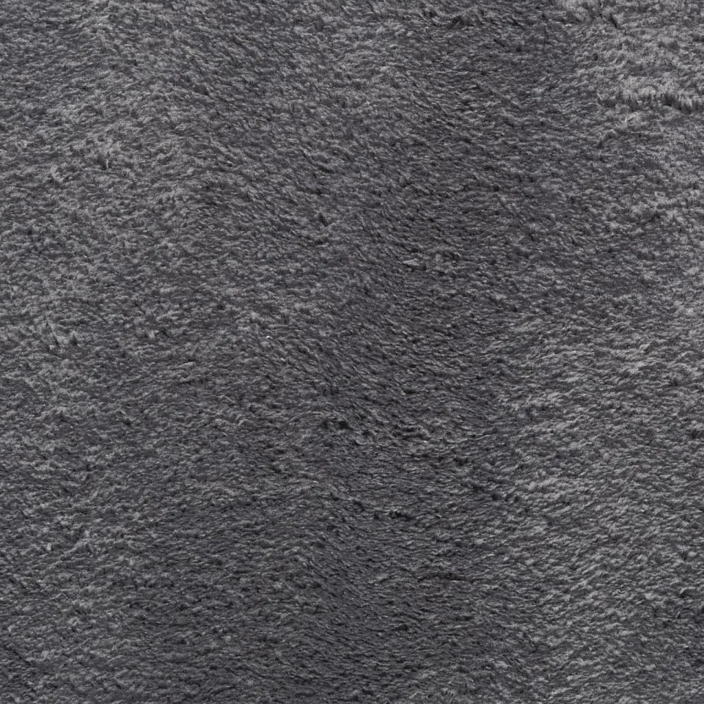 Koberec HUARTE krátky vlas mäkký umývateľný antracit 200x280 cm