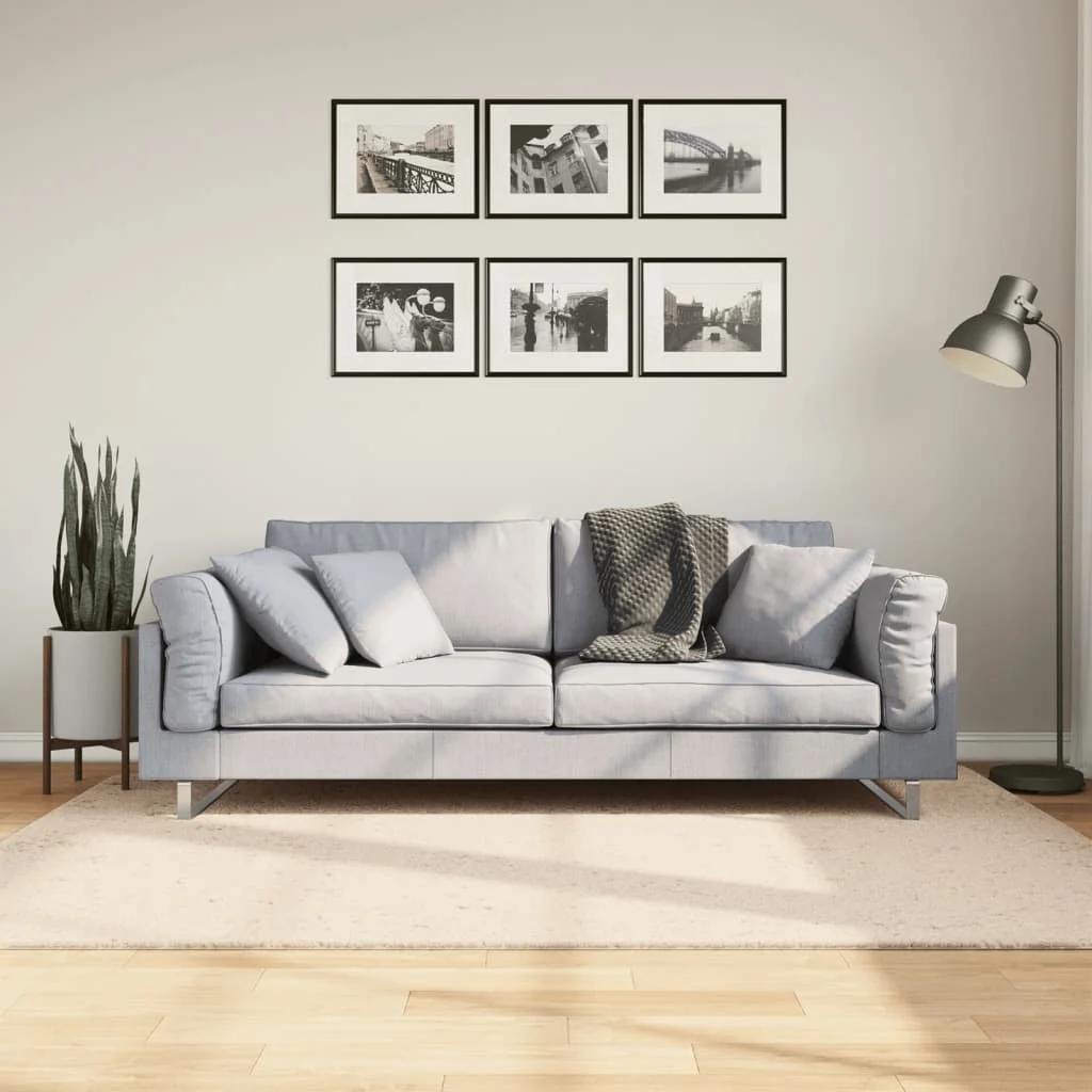 Koberec HUARTE s krátkym vlasom umývateľný béžový 140x200 cm