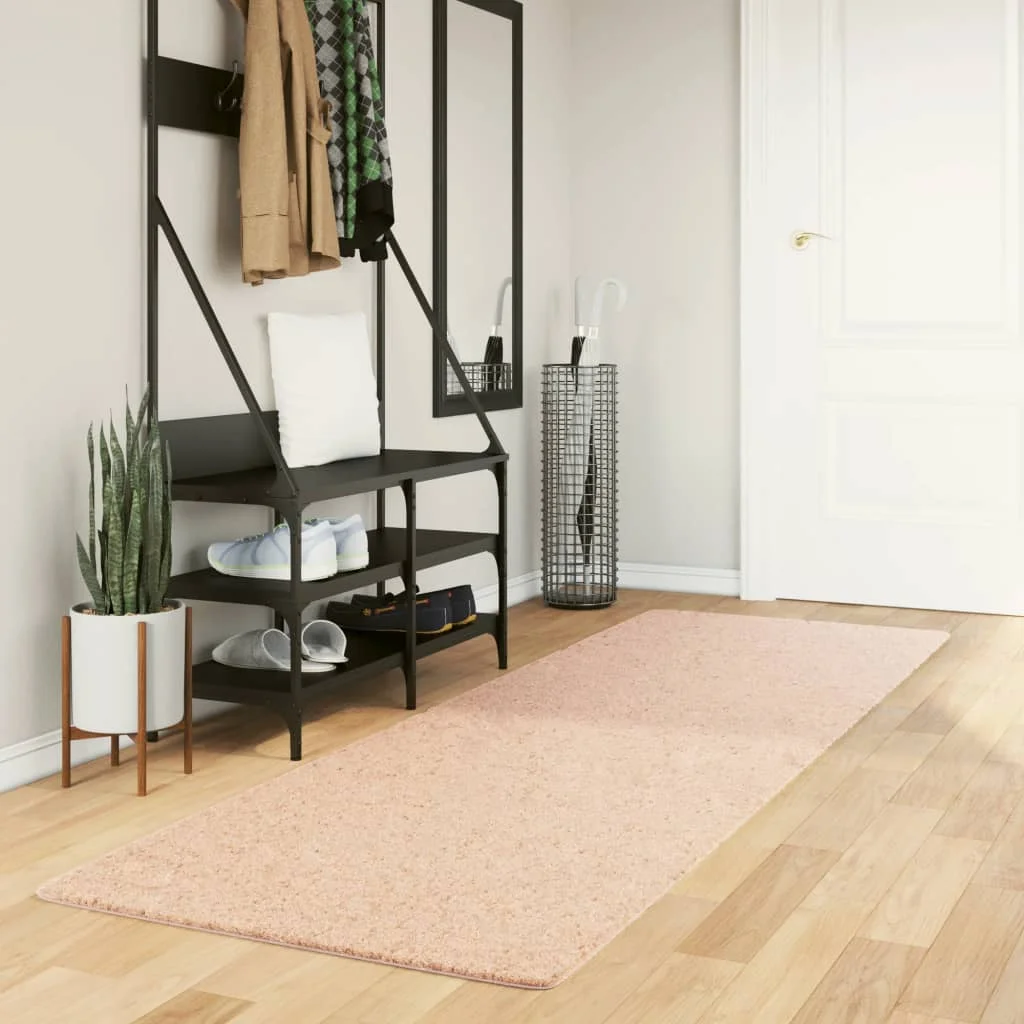 Koberec HUARTE krátky vlas mäkký a umývateľný rumenec 80x250 cm