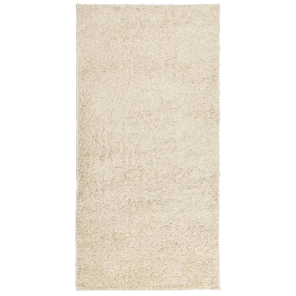 Shaggy koberec PAMPLONA, vysoký vlas, moderný, zlatý 100x200 cm