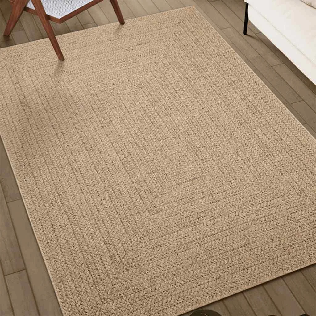 Koberec ZIZUR 60x110 cm jutový vzhľad interiér a exteriér
