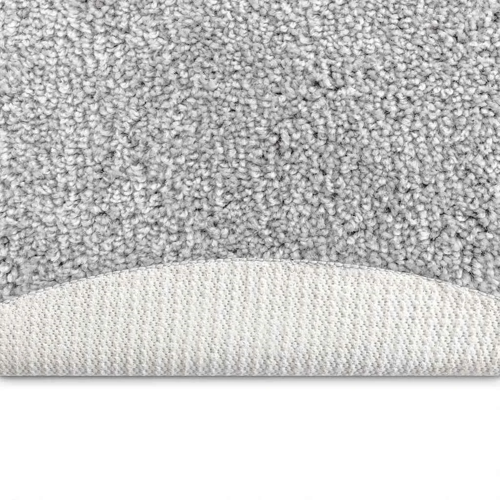 Protišmykový Shaggy Koberec Sivá 160 x 160 cm PP