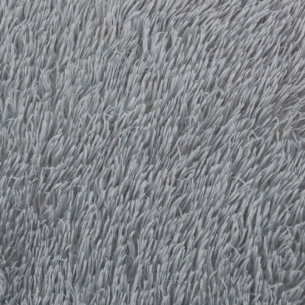 Chlpatý koberec s vysokým vlasom NAVARRA svetlosivá 200x290 cm