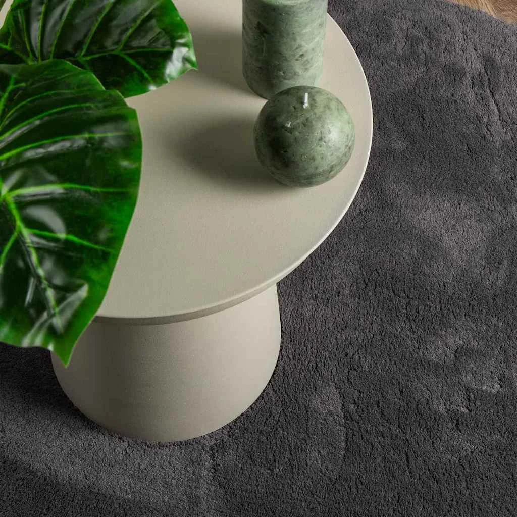 Koberec HUARTE Antracit 200 x 140 cm 100% polyester
