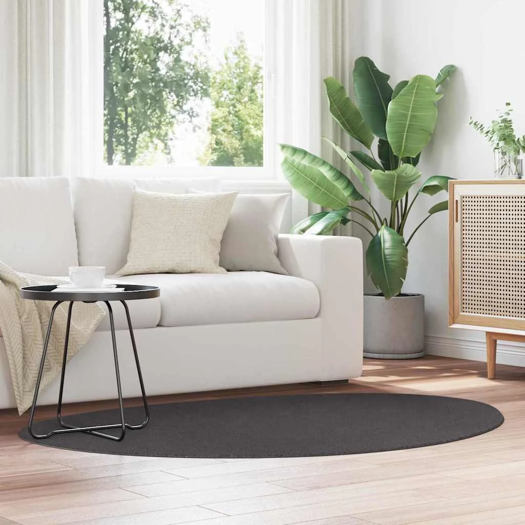 Koberec HUARTE Antracit 120 x 170 cm Polyester