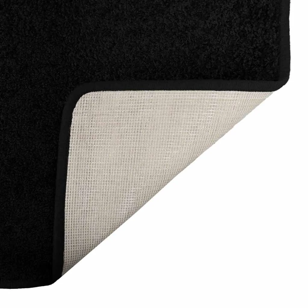 Behúň koberec Čierna 50 x 250 cm 100% Polypropylén Tuft