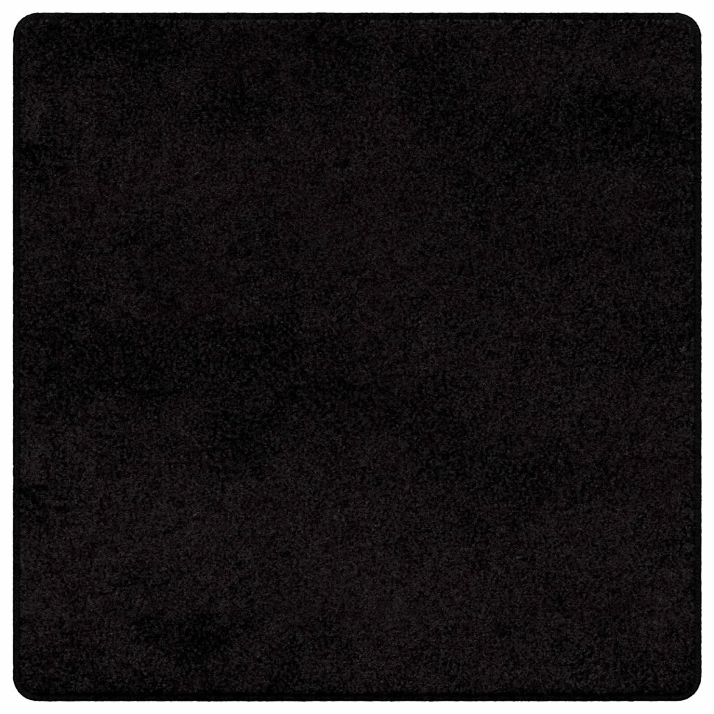 Behúň koberec Čierna 100 x 100 cm 100% Polypropylén Tuft