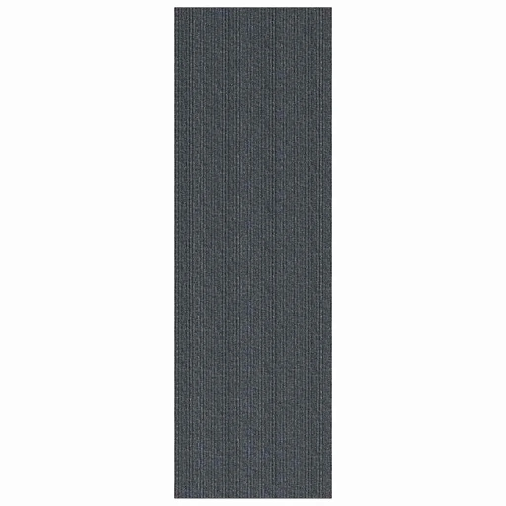 Behúň koberec Sivá 80 x 400 cm látka