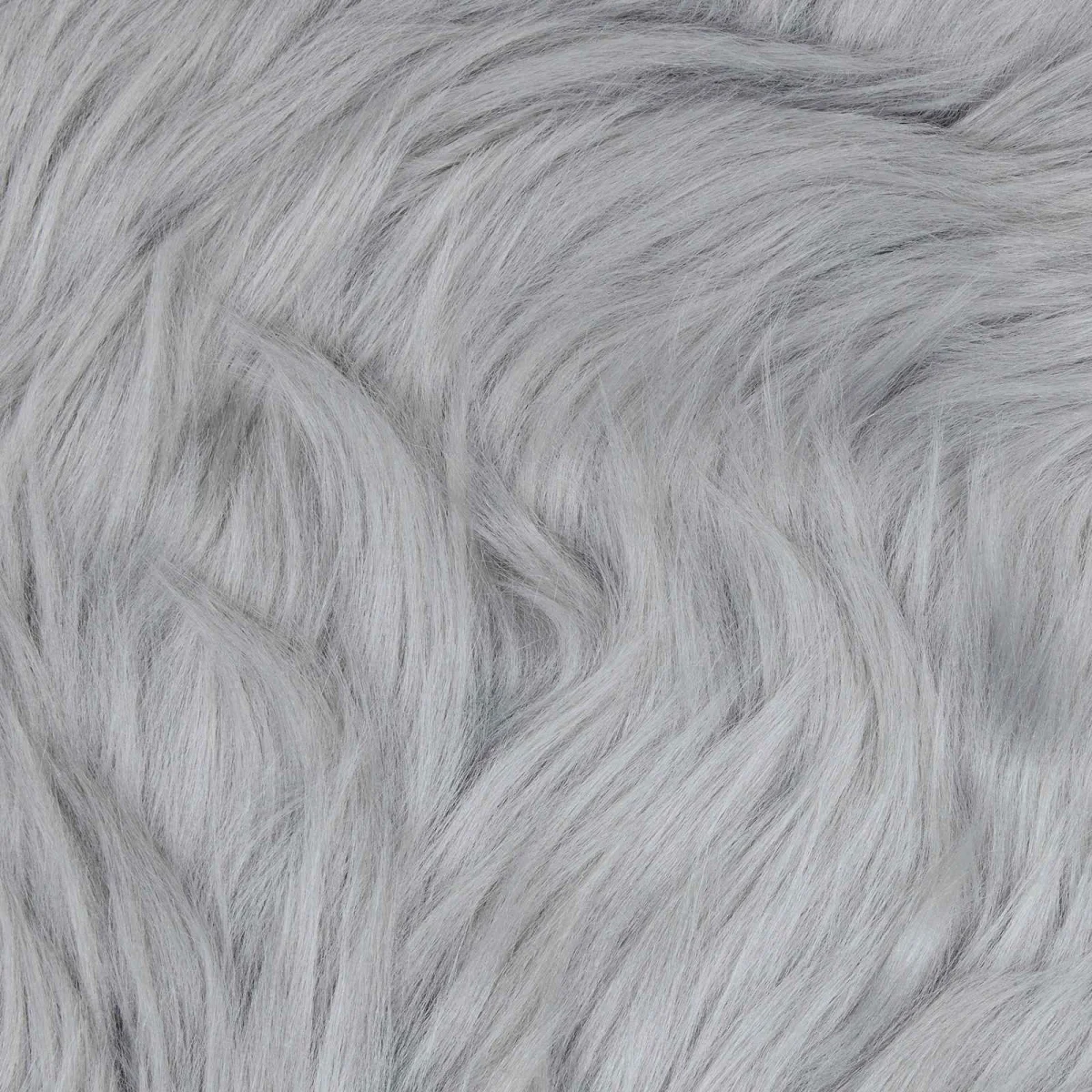 Falošný ovčí kožušinový koberec Tafalla Sivá Ø 160 cm Polyester